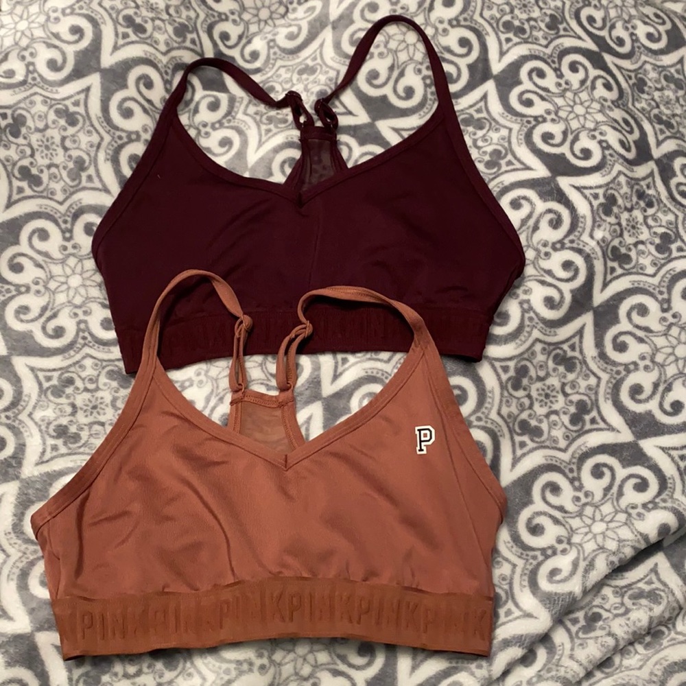 PINK sports bras NWOT SIZE M women